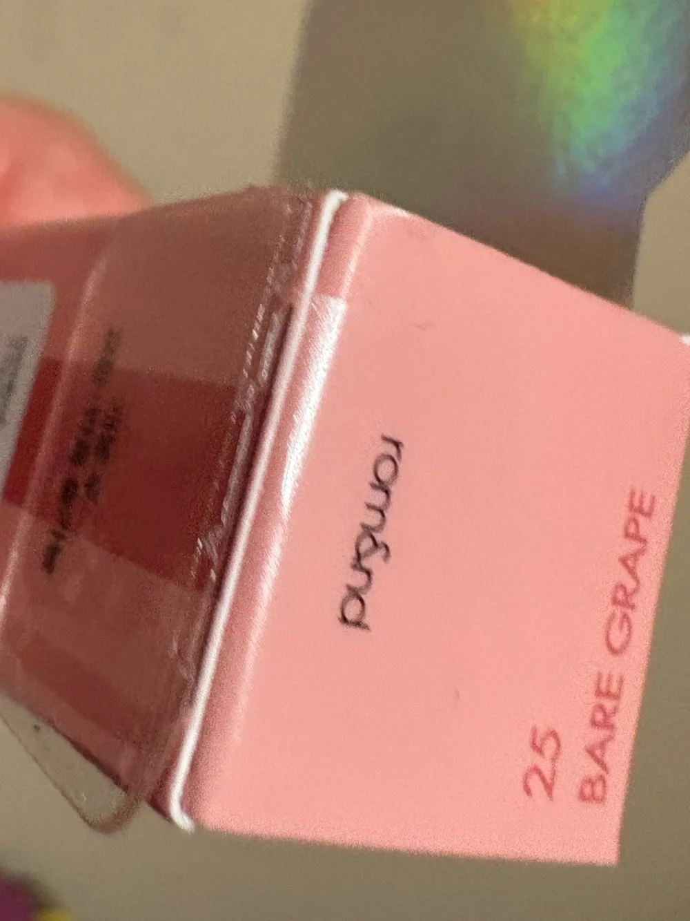 Juicy Lasting Tint – Hydrating Pink Lip Tint in 25 BARE GRAPE 🍇 Brand New Unused